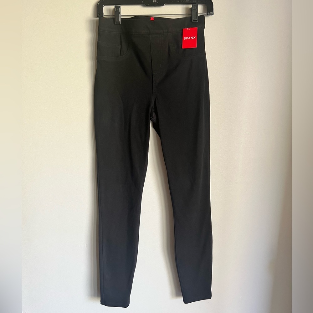 SPANX Jean-ish Ankle Leggings Black Size Small